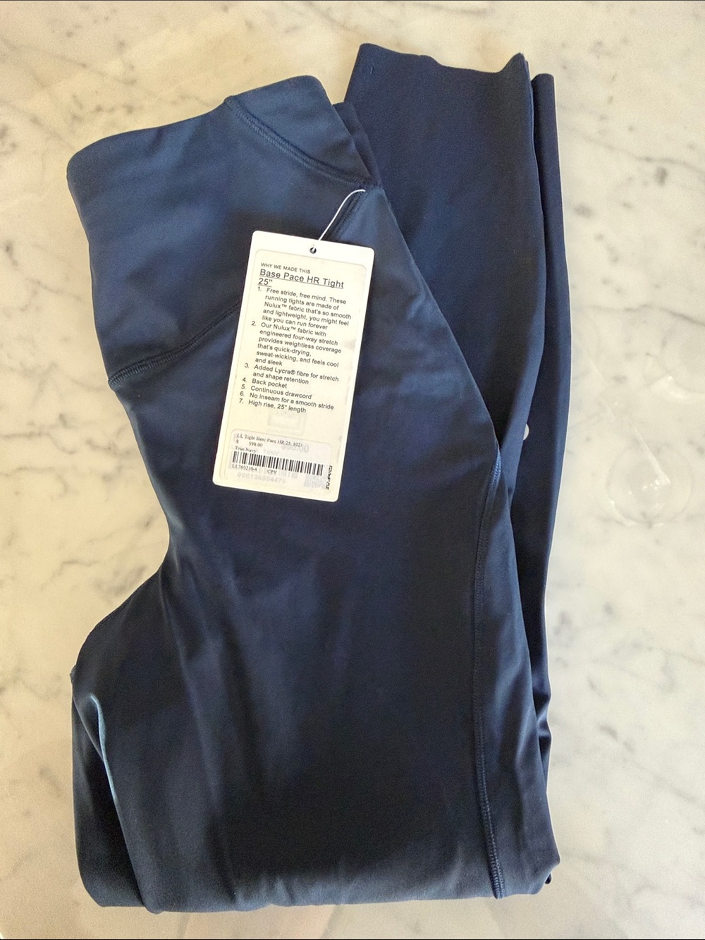Lululemon Women’s Base Pace HR Tight in Navy - Performance Running Legging